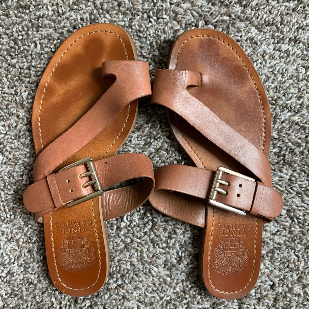 Vince Camuto Brown Sandals